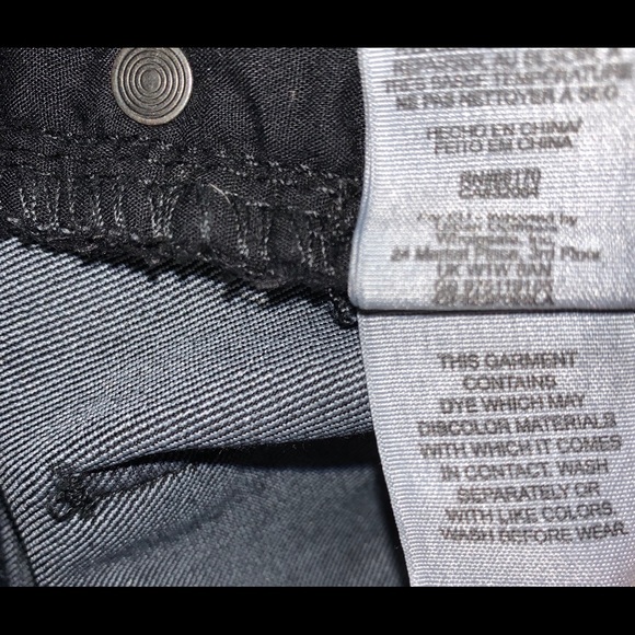 FREE PEOPLE low rise Black denim Jeans women’s size 24 - Picture 7 of 8